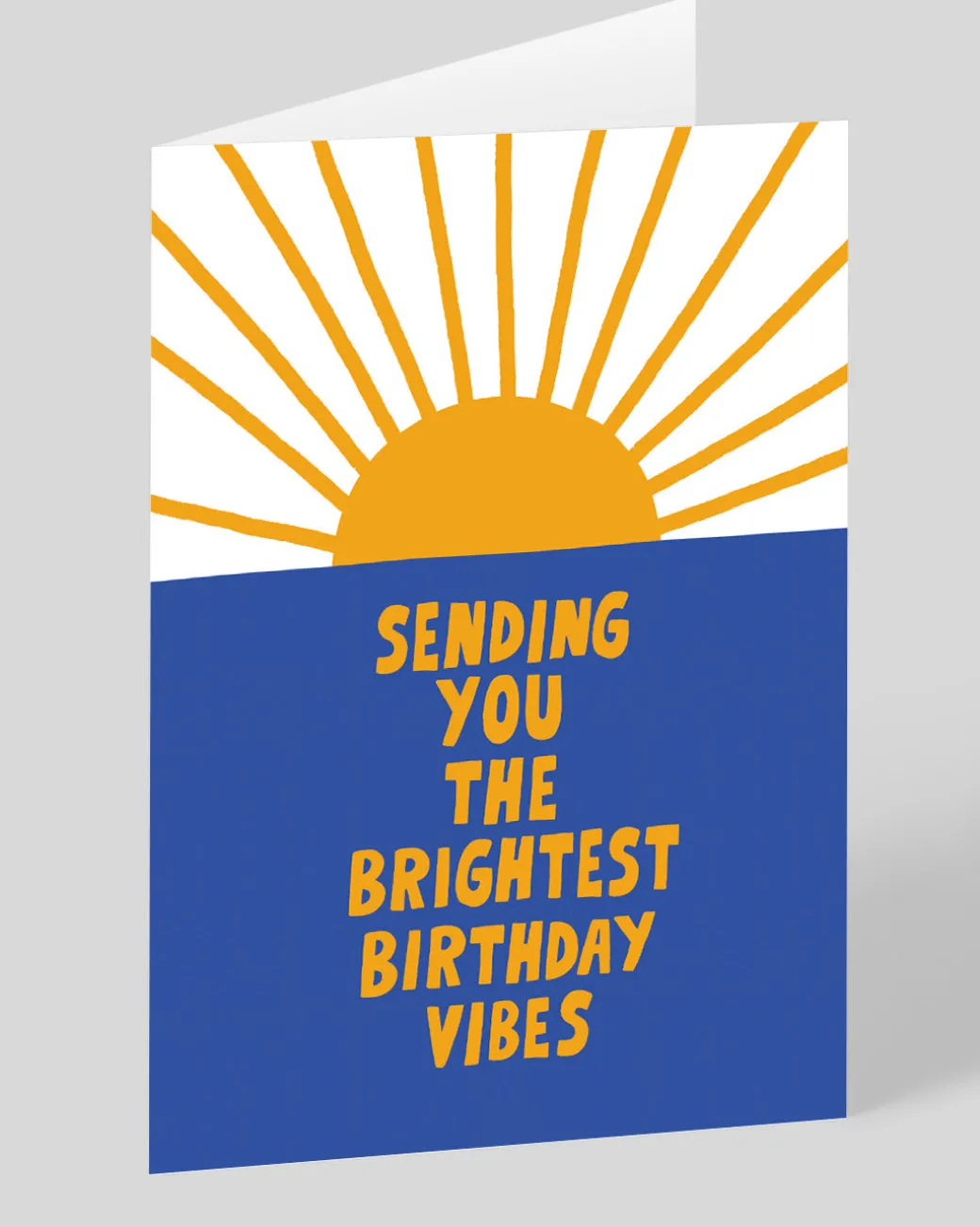 Personalised Birghtest Vibes Greeting Card | Ohh Deer