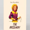 Personalised Bosslady! Greeting Card | Ohh Deer