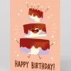 Personalised Cake Happy Birthday Card | Ohh Deer