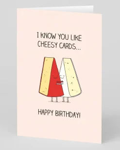 Personalised Cheesy Birthday Card | Ohh Deer