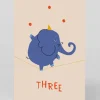 Personalised Circus 3rd Birthday Card | Ohh Deer