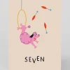 Personalised Circus 7th Birthday Card | Ohh Deer