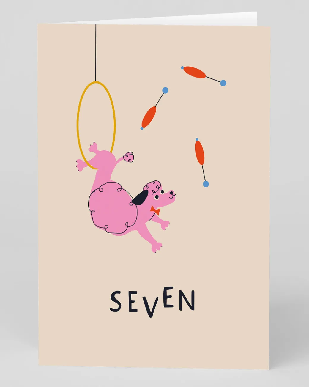 Personalised Circus 7th Birthday Card | Ohh Deer