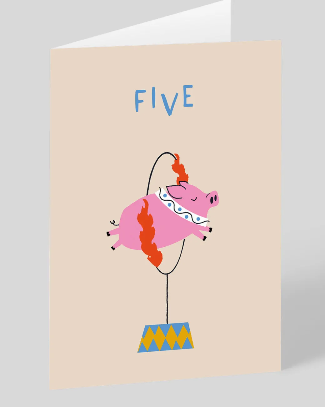 Personalised Circus 5th Birthday Card | Ohh Deer