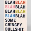 Personalised Cringey Bullshit Greeting Card | Ohh Deer