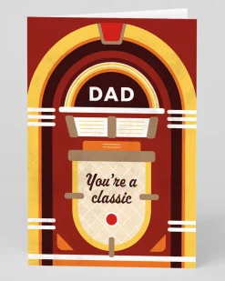 Personalised Dad Jukebox Father's Day Card | Ohh Deer