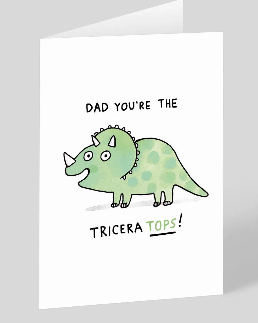 Personalised Dad You're The Triceratops Father's Day Card | Ohh Deer