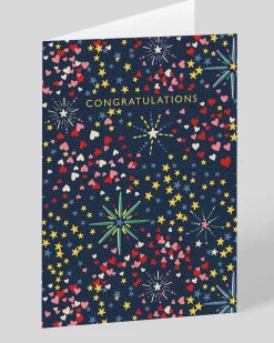 Personalised Fireqworks Congratulations Card | Ohh Deer