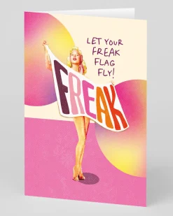 Personalised Freak Flag Greeting Card | Ohh Deer