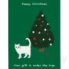 Personalised Gift Under the Tree Christmas Card | Ohh Deer