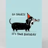 Personalised Go Shorty Birthday Card | Ohh Deer