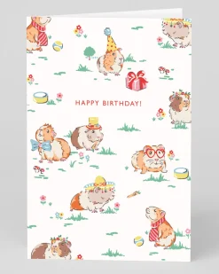 Personalised Guinea Pig Happy Birthday Card | Ohh Deer