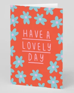 Personalised Have A Lovely Day Greeting Card