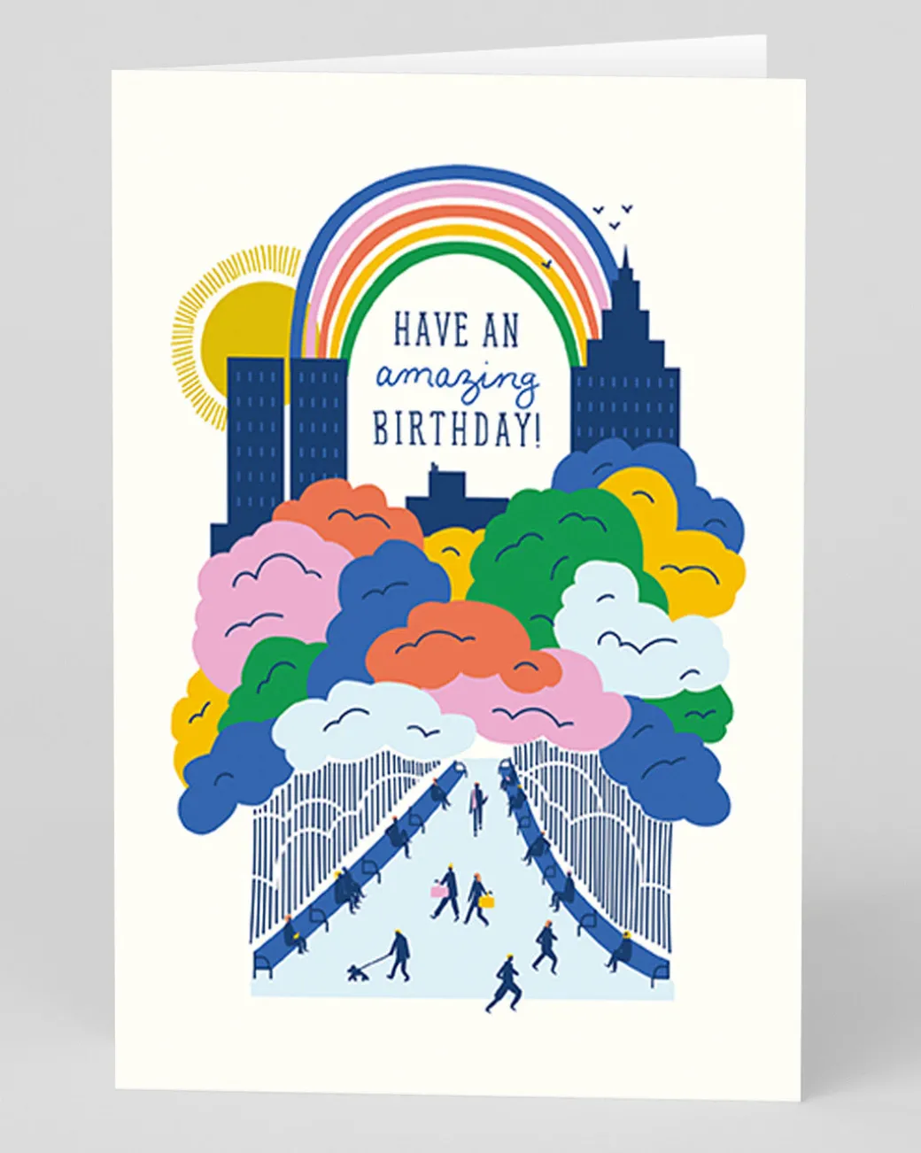 Personalised Have An Amazing Birthday City Greeting Card | Ohh Deer