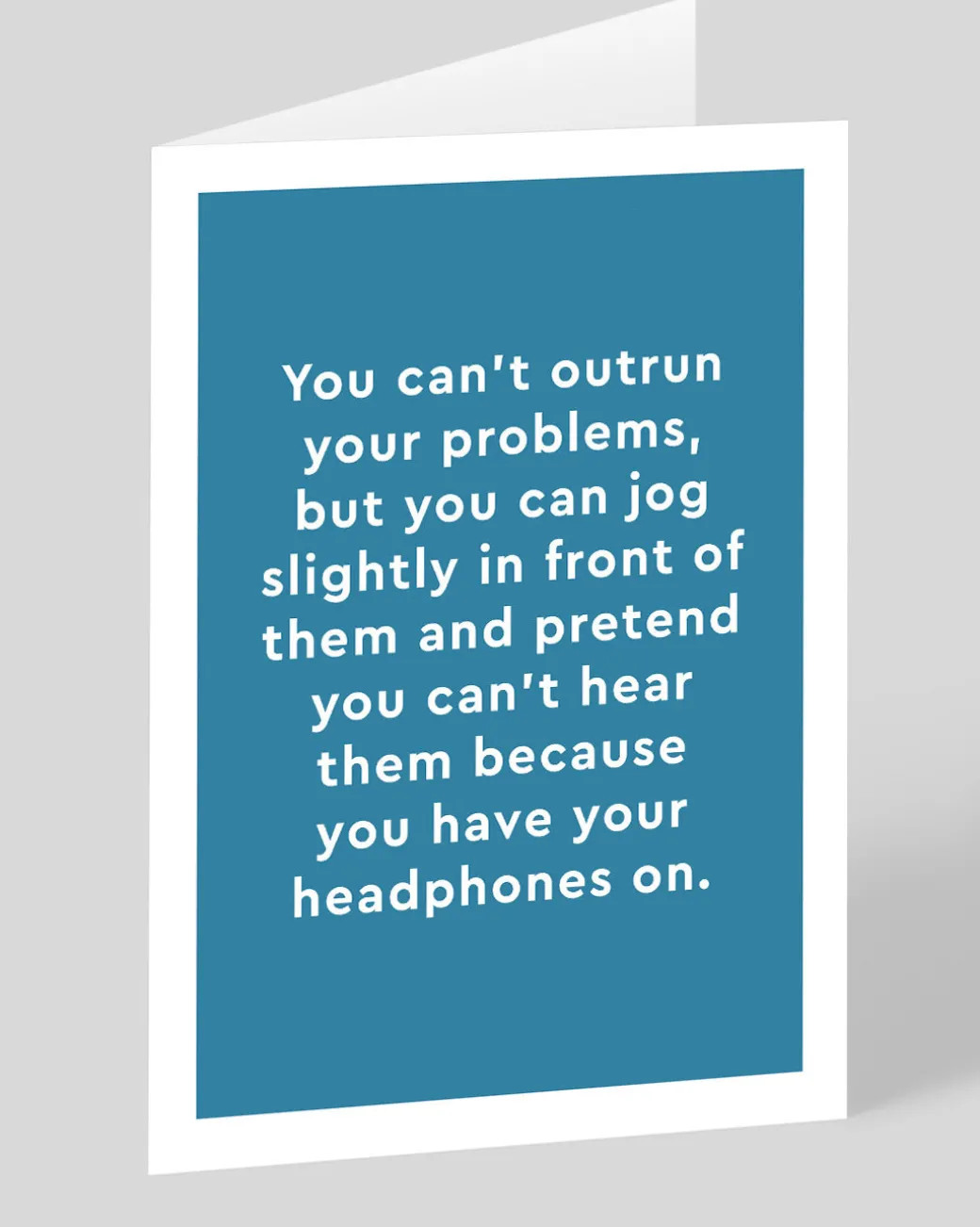 Personalised Headphones Greeting Card | Ohh Deer