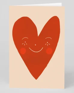 Personalised Heart Face Card | Ohh Deer