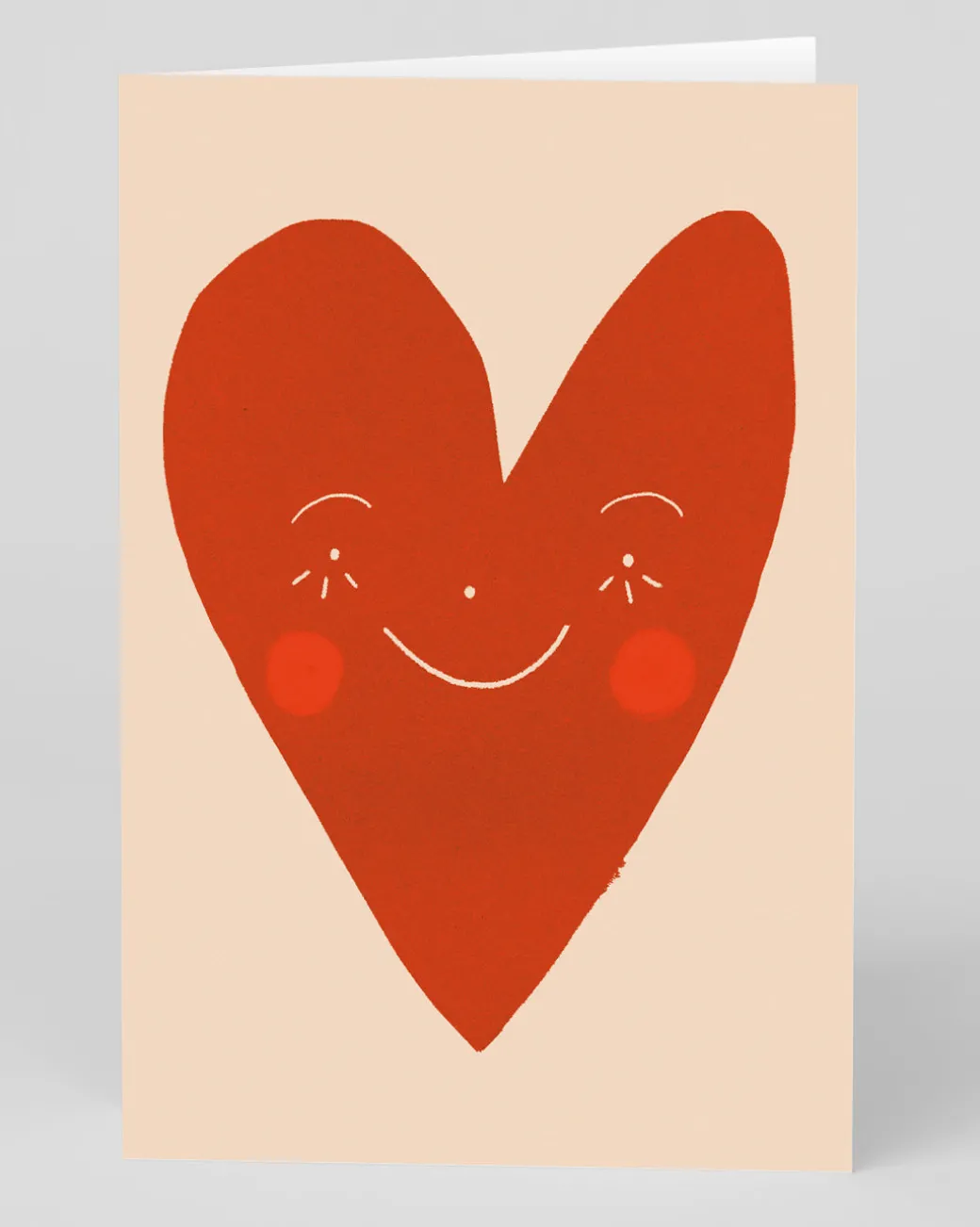 Personalised Heart Face Card | Ohh Deer