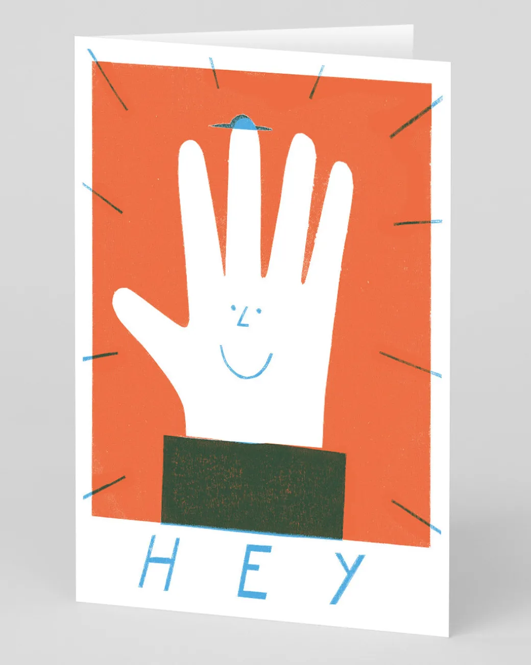 Personalised Hey High Five Greeting Card | Ohh Deer