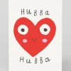 Personalised Hubba Hubba Heart Greeting Card | Ohh Deer