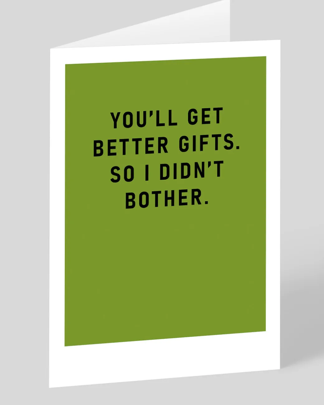 Personalised I Didn't Bother Greeting Card | Ohh Deer