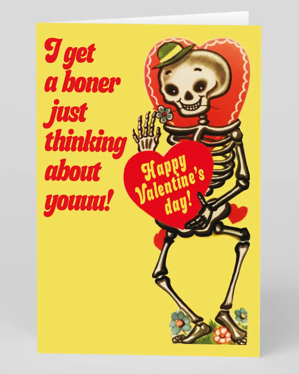 Personalised I Get a Boner Card | Ohh Deer