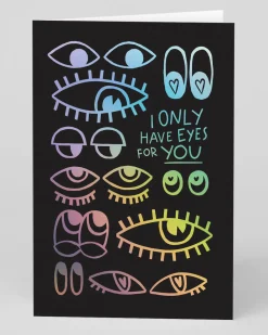 Personalised I Only Have Eyes For You Card | Ohh Deer