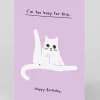 Personalised I'm too busy for this Birthday Card | Ohh Deer