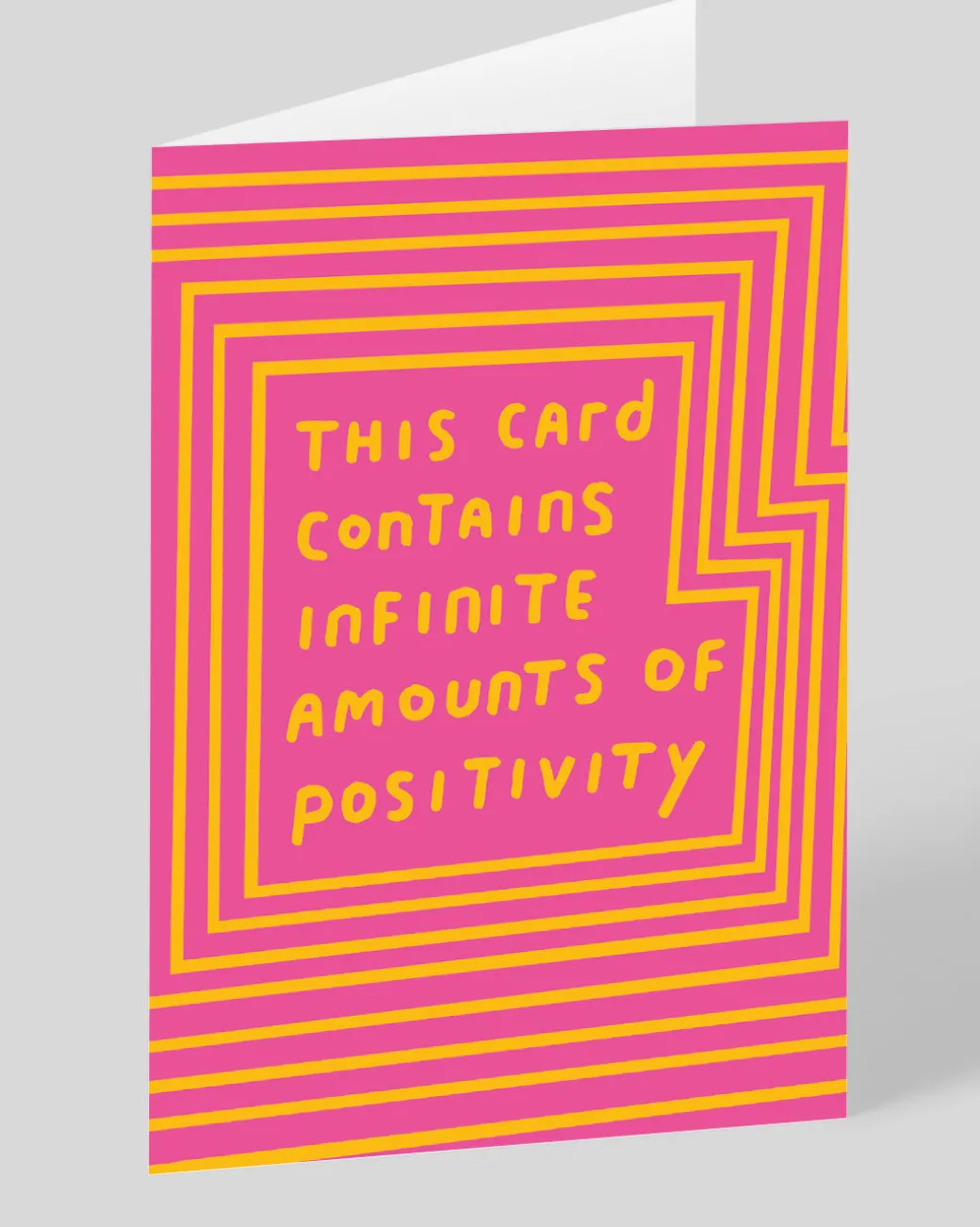 Personalised Infinite Positivity Greeting Card | Ohh Deer