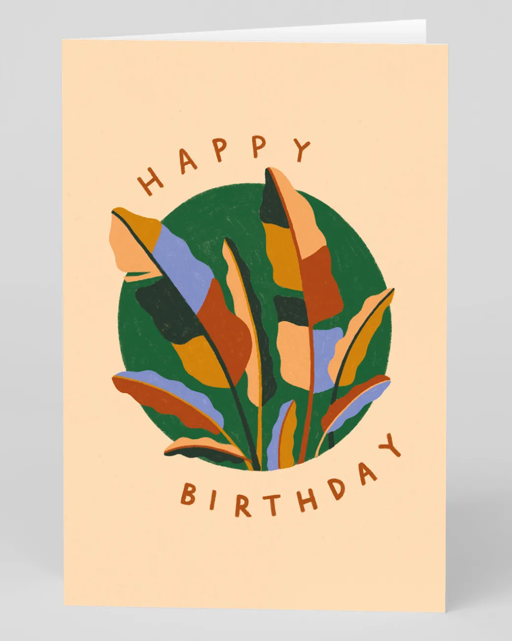 Personalised Leaf Happy Birthday Card | Ohh Deer