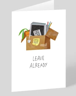 Personalised Leave Already Goodbye Card | Ohh Deer