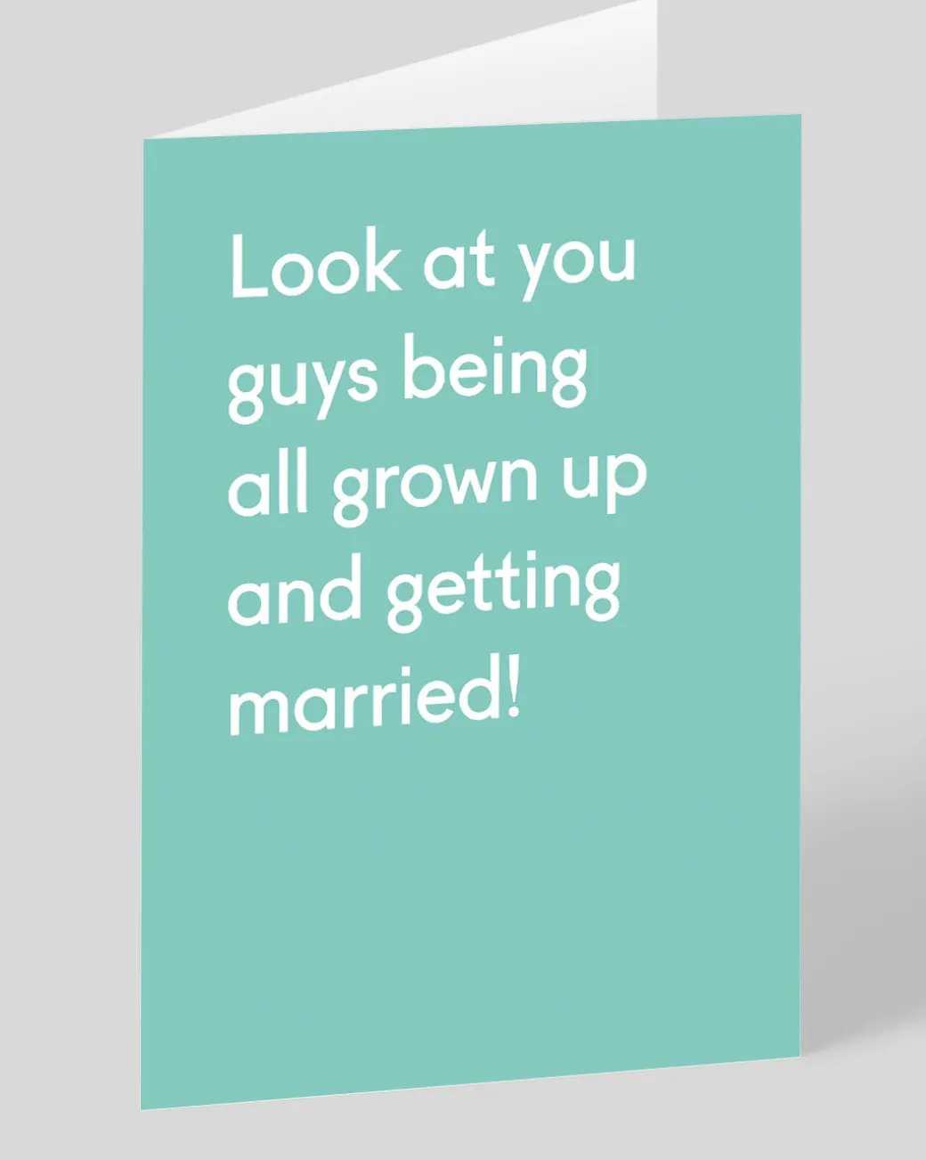 Personalised Look At You Guys Greeting Card | Ohh Deer