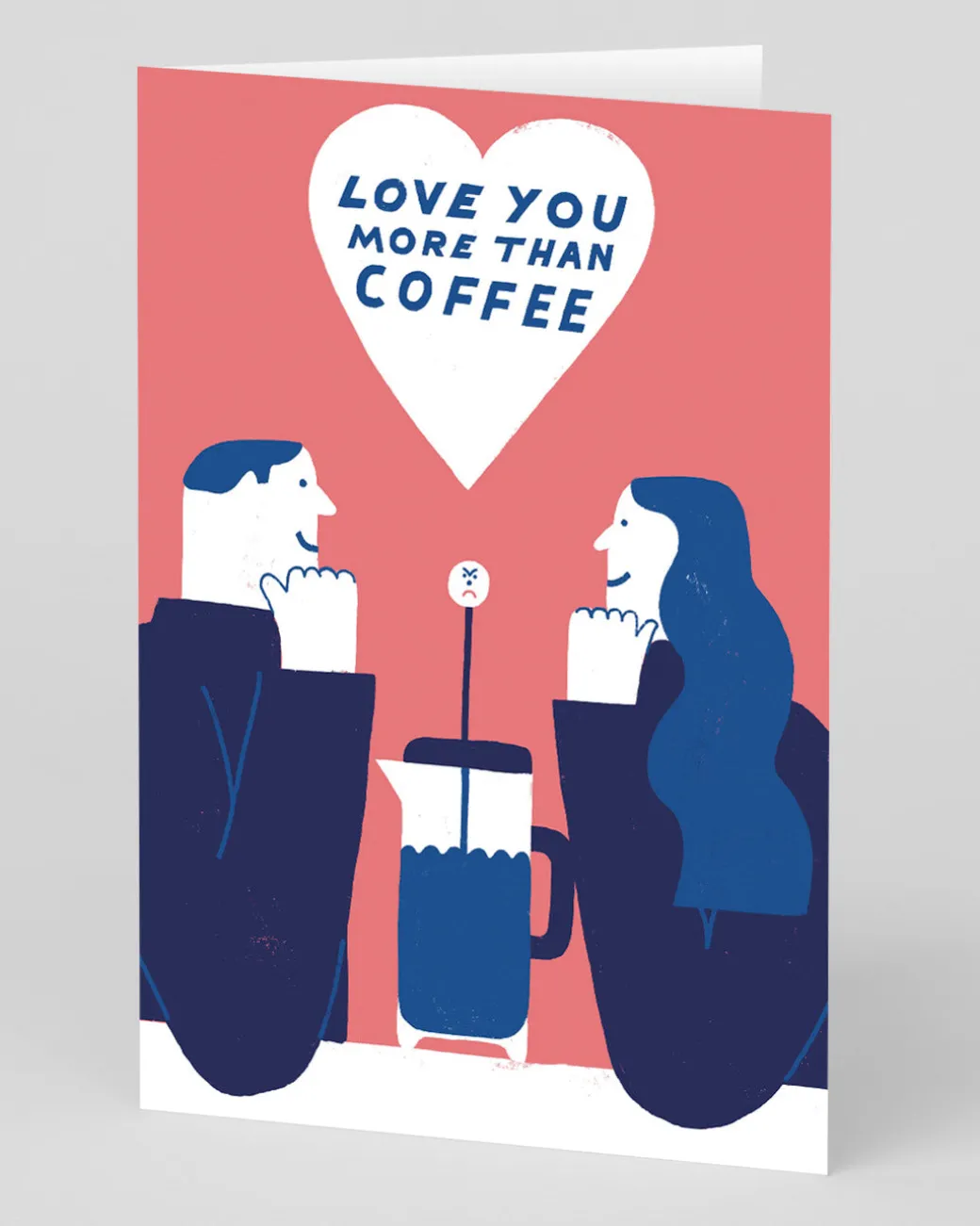 Personalised Love You More Than Coffee Card | Ohh Deer
