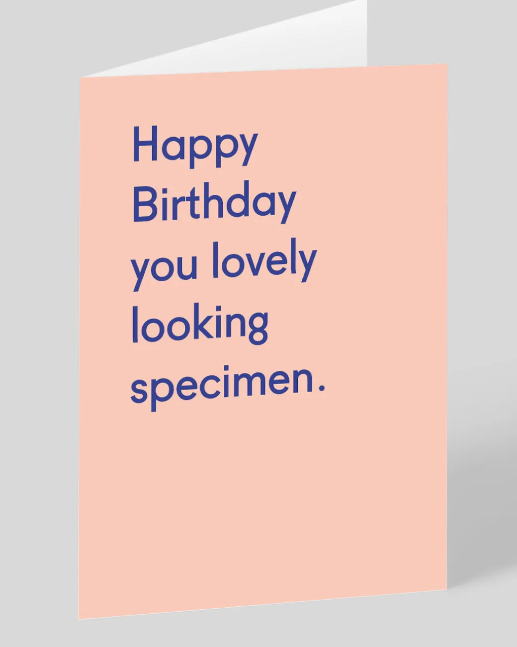 Personalised Lovely Looking Specimen Greeting Card | Ohh Deer