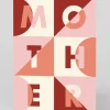 Personalised Mother Colour Block Card | Ohh Deer