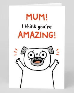 Personalised Mum I Think You're Amazing! Greeting Card | Ohh Deer
