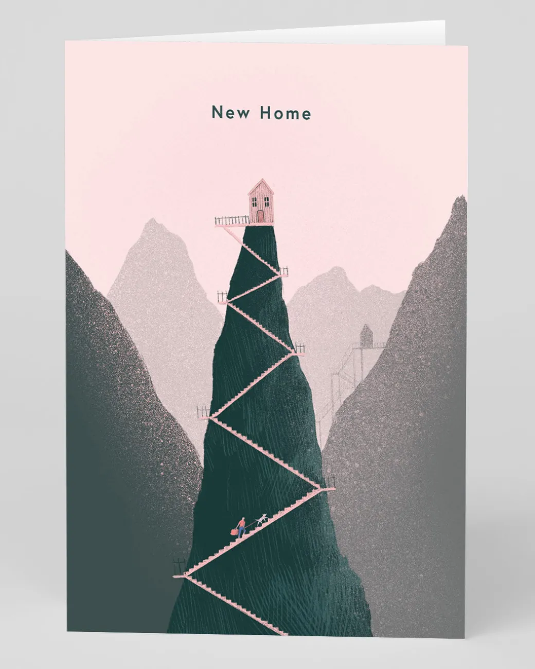 Personalised New Home Mountain Greeting Card | Ohh Deer