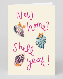 Personalised New Home Shell Yeah Greeting Card | Ohh Deer