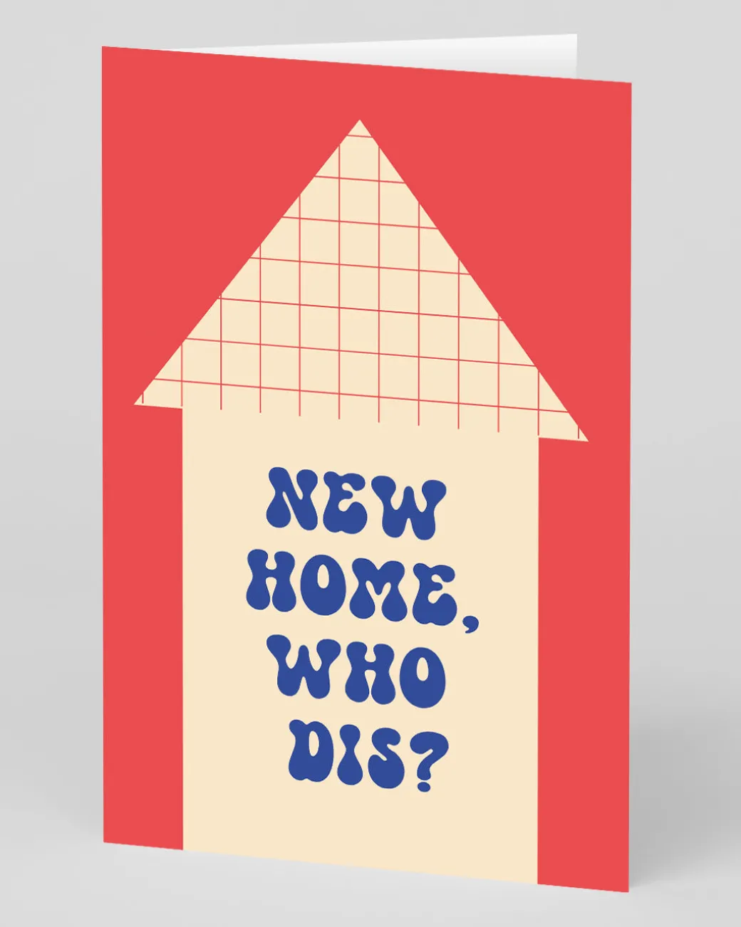 Personalised New Home Who Dis Greeting Card | Ohh Deer