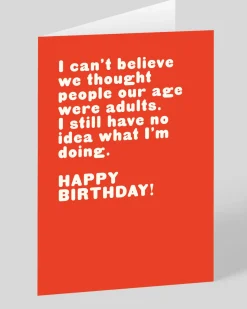 Personalised No Idea What I'm Doing Birthday Card | Ohh Deer