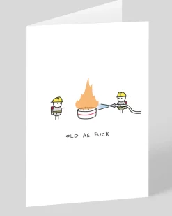 Personalised Old as Fuck Birthday Card | Ohh Deer