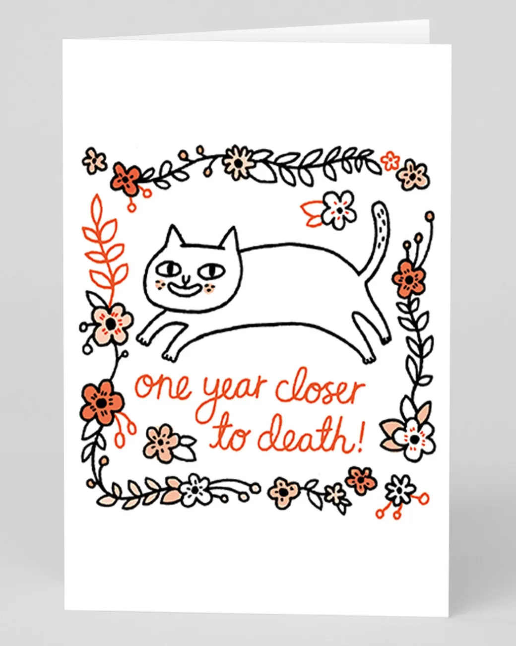 Personalised One Year Closer To Death Birthday Card | Ohh Deer