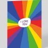 Personalised Rainbow I Love You Greeting Card | Ohh Deer