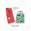 Personalised Rapping Paper Christmas Card | Ohh Deer
