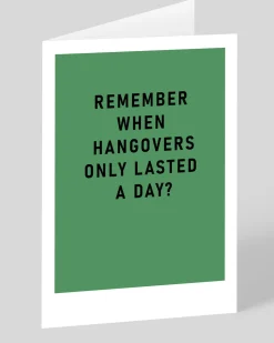 Personalised Remember Hangovers Greeting Card | Ohh Deer