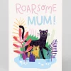 Personalised Roarsome Mum Greeting Card | Ohh Deer