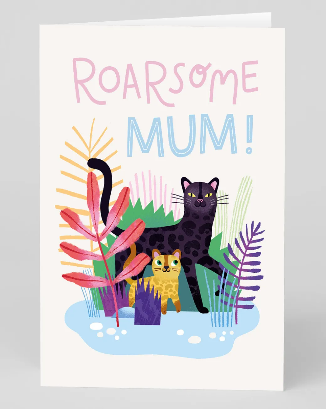 Personalised Roarsome Mum Greeting Card | Ohh Deer