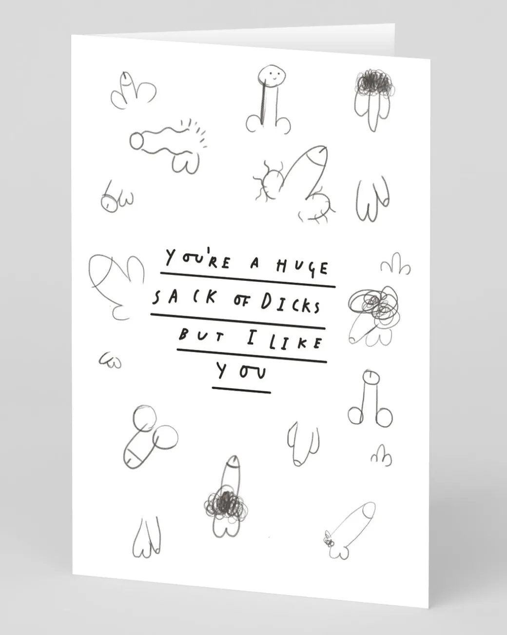 Personalised Sack 'O Dicks Greeting Card | Ohh Deer