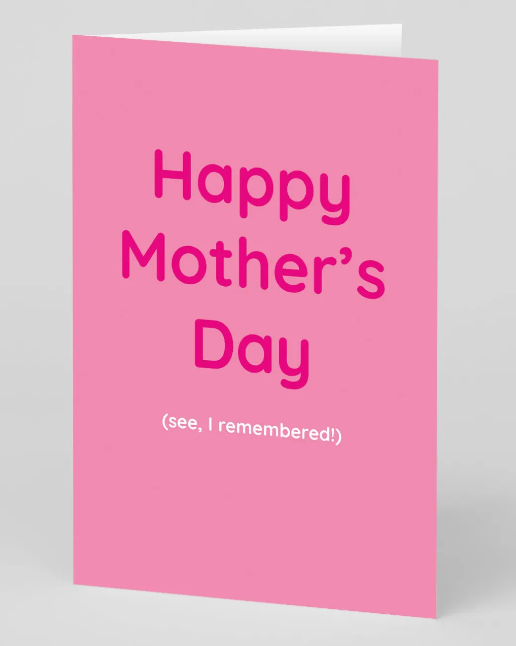 Personalised See I Remembered Mother's Day Card | Ohh Deer
