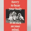 Personalised Sick As Your Mind Get Well Soon Card | Ohh Deer