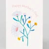 Personalised Simple Flowers Mother's Day Card | Ohh Deer